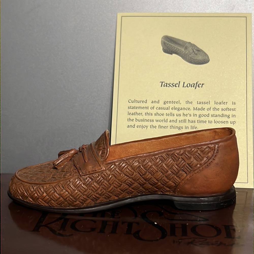 Just the Right Shoe "Tassel Loafer" Miniature Collectible in Box #25505
